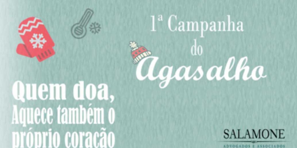 Campanha do Agasalho Salamone Advogados