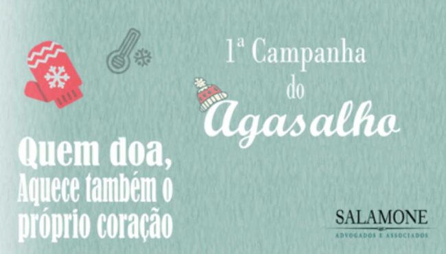 Campanha do Agasalho Salamone Advogados