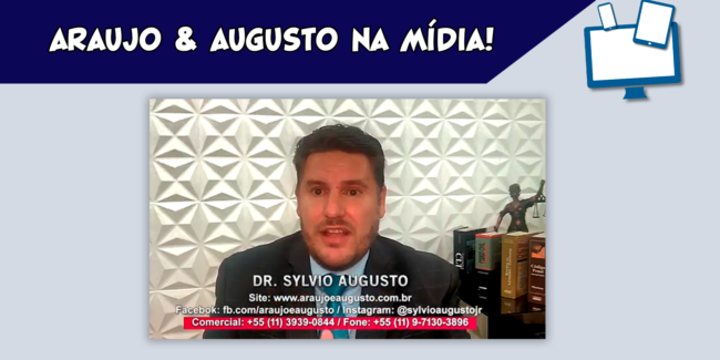 Araujo e Augusto na Midia – TV ABERTA SP – 02-07 LEI Nº 14.010